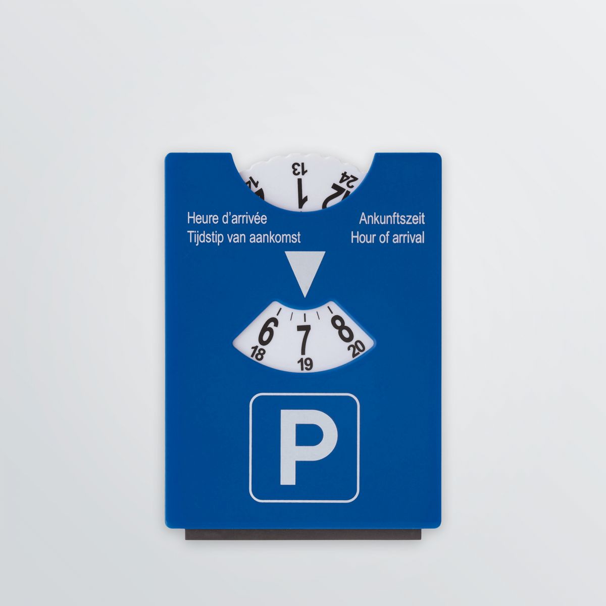 product] A parking disc used for parking your car in designated