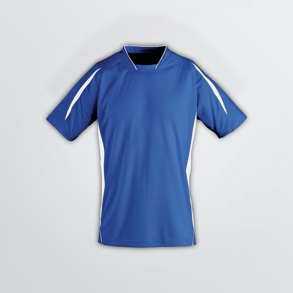 blue football shirt